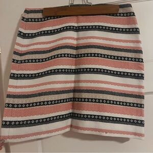ANN TAYLOR LOFT [Outlet] Striped Pencil Skirt: Sz 8